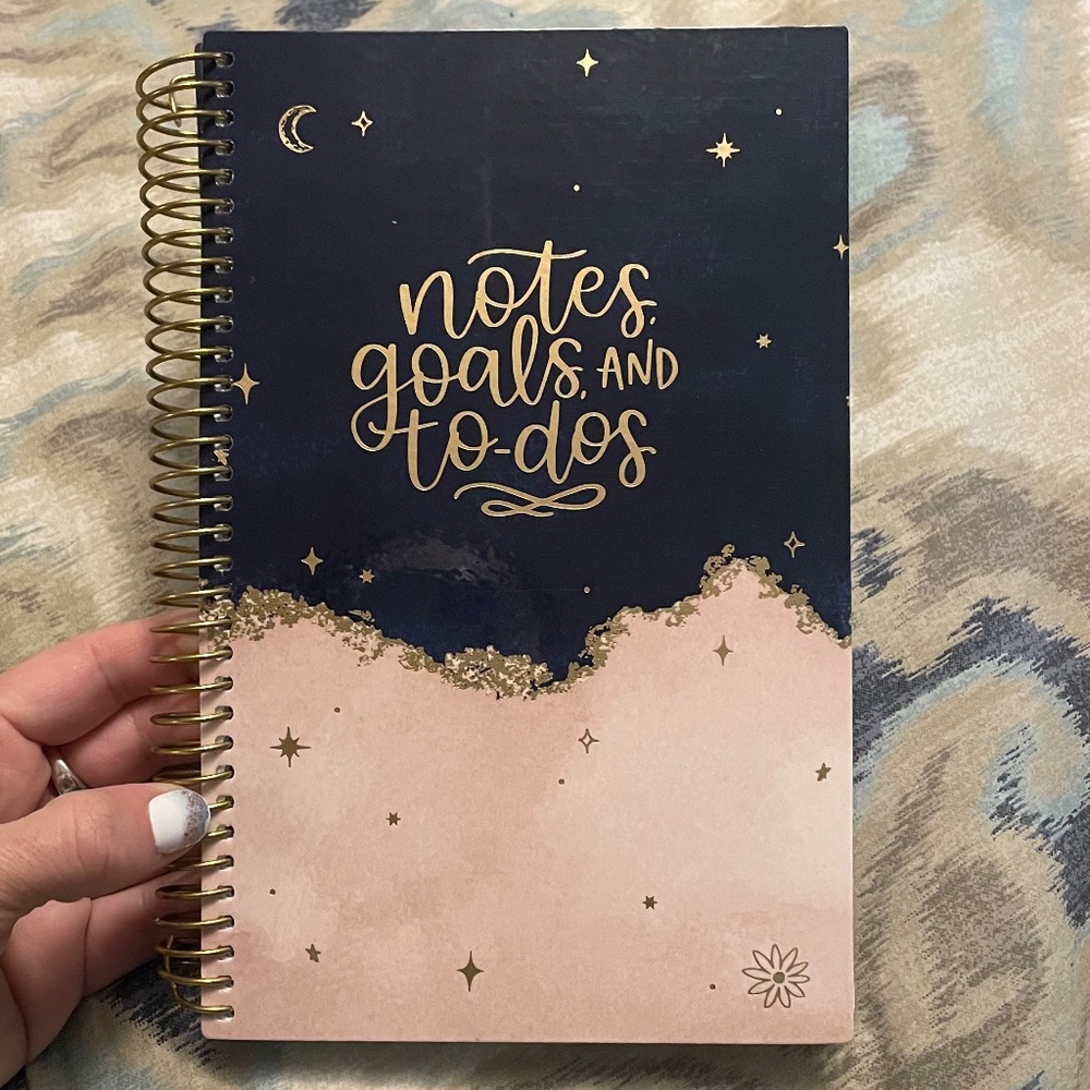 Notes, Goals, and To-Do's Spiral Bounds To Do Book - Celestial